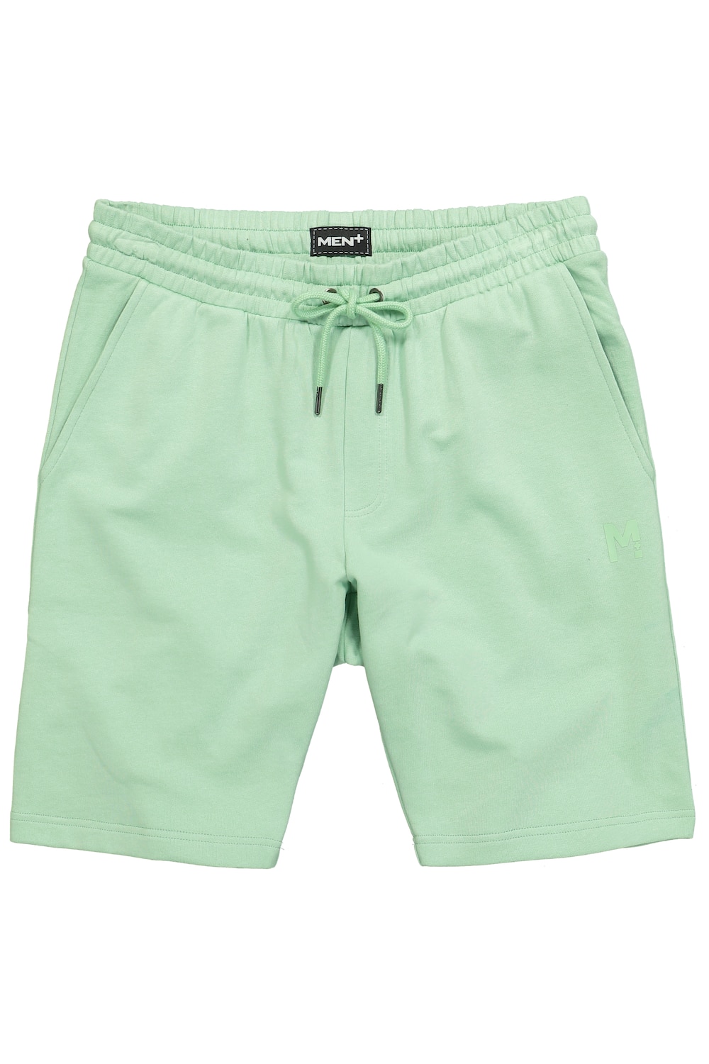 Stora storlekar Mjukisshorts, Her, turkos, storlek: 6XL, Bomull, Men Plus