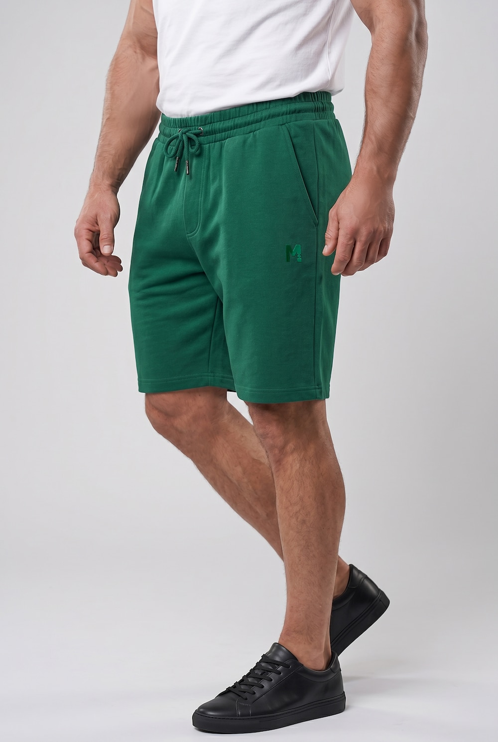 Sweatbermuda, Basic, Elastikbund, bis 8 XL