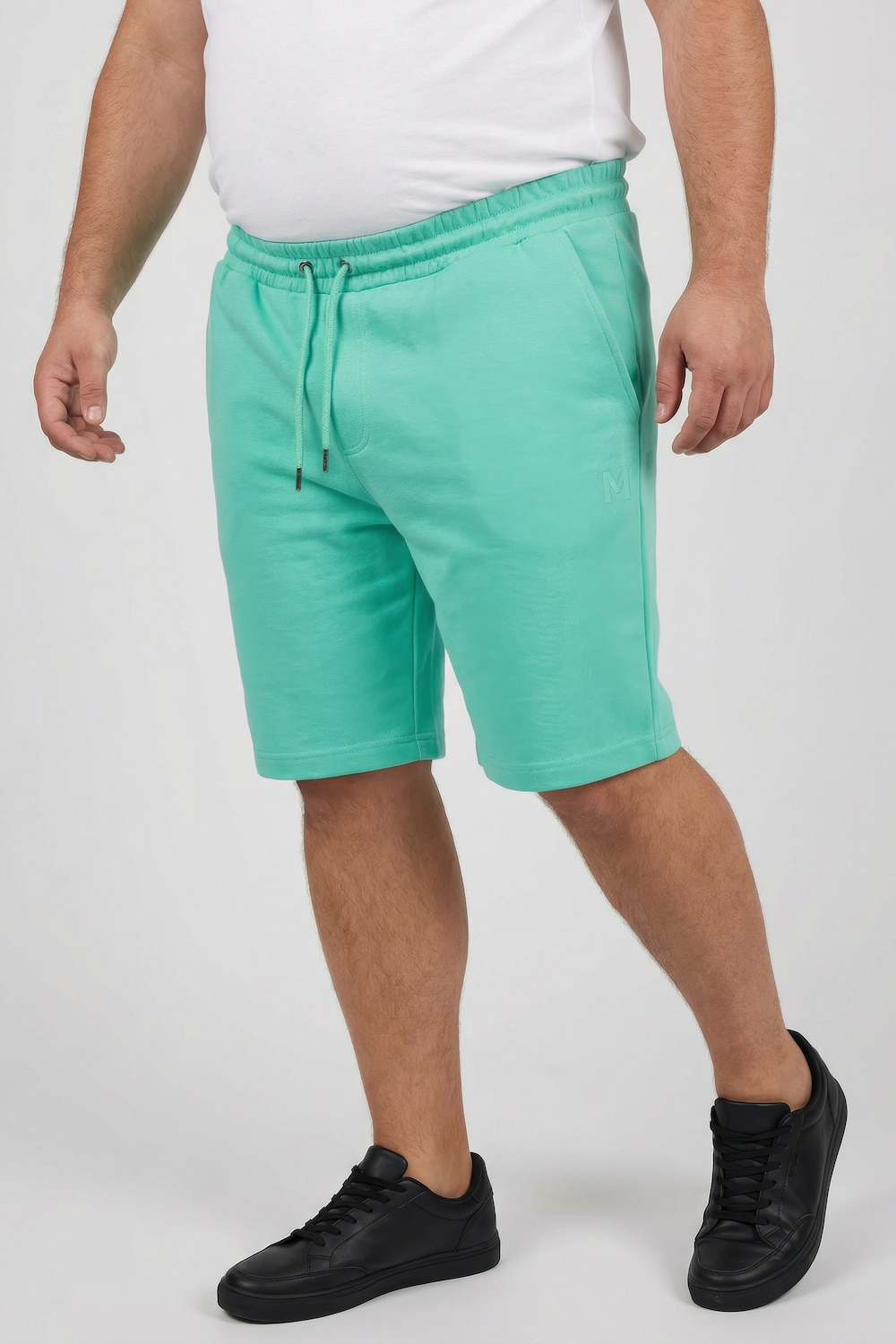 sweatbermuda, basic, elastische tailleband, tot 8XL