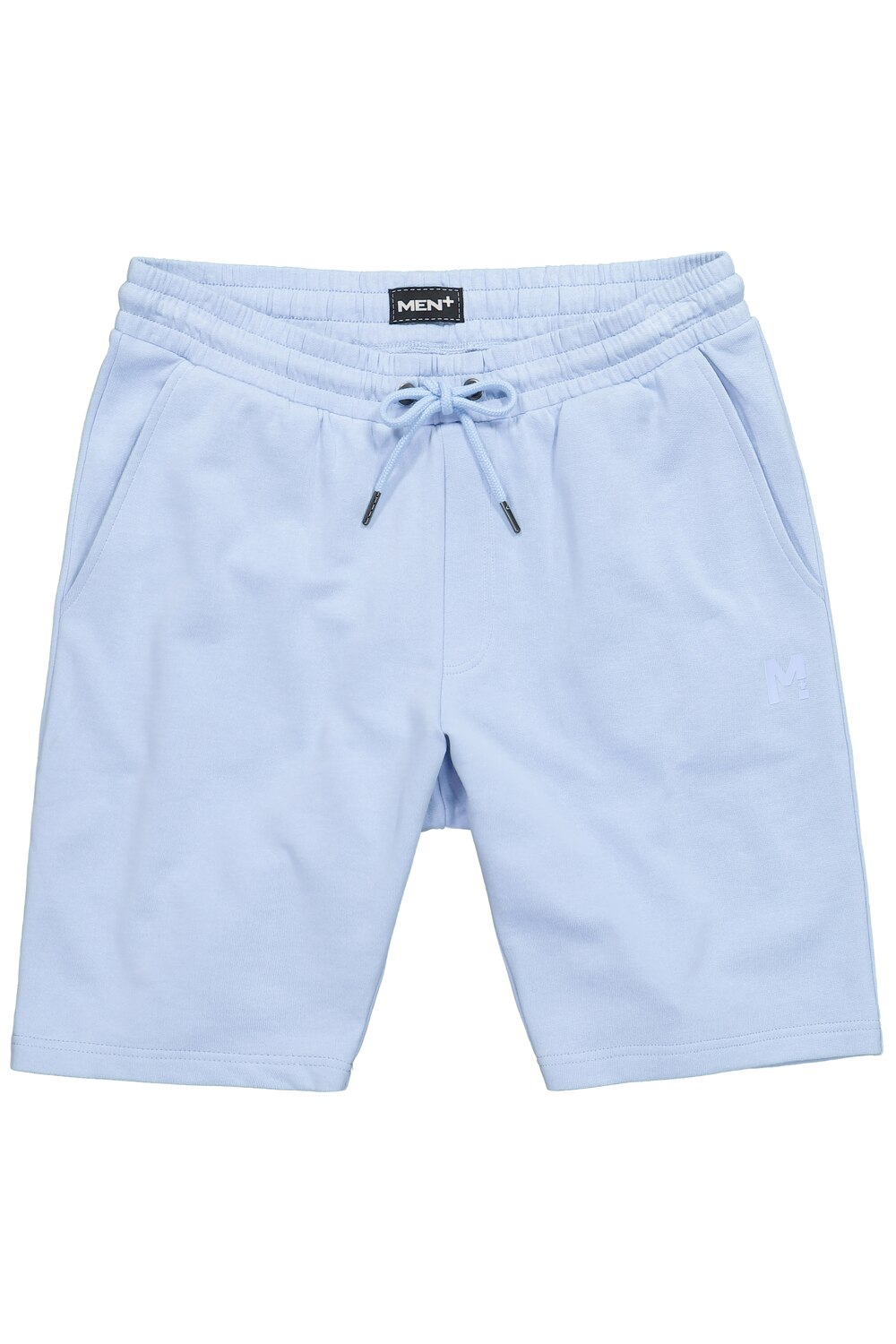 Stora storlekar Mjukisshorts, Her, blå, storlek: 7XL, Bomull, Men Plus