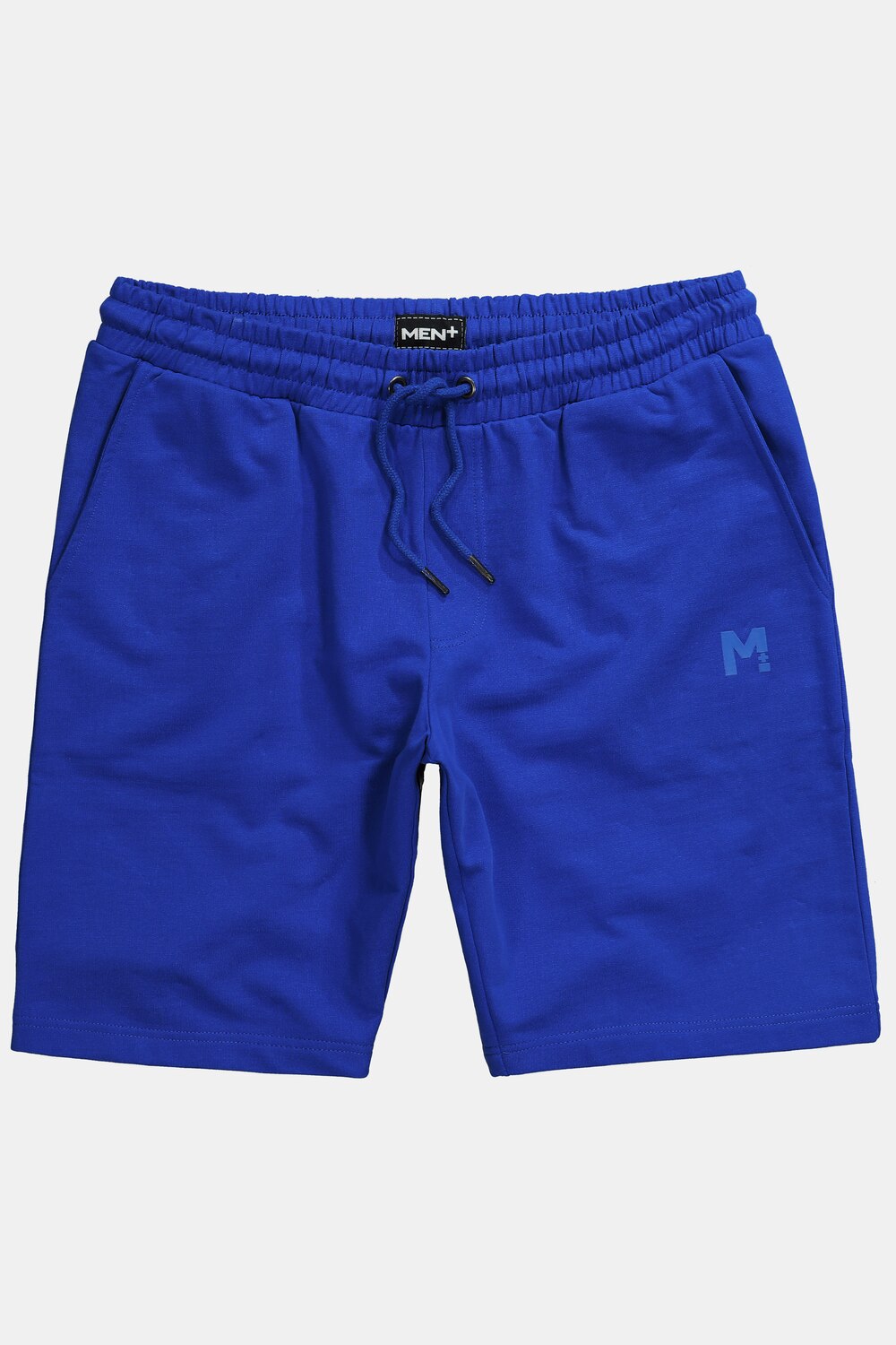 Stora storlekar Mjukisshorts, Her, blå, storlek: XXL, Bomull, Men Plus