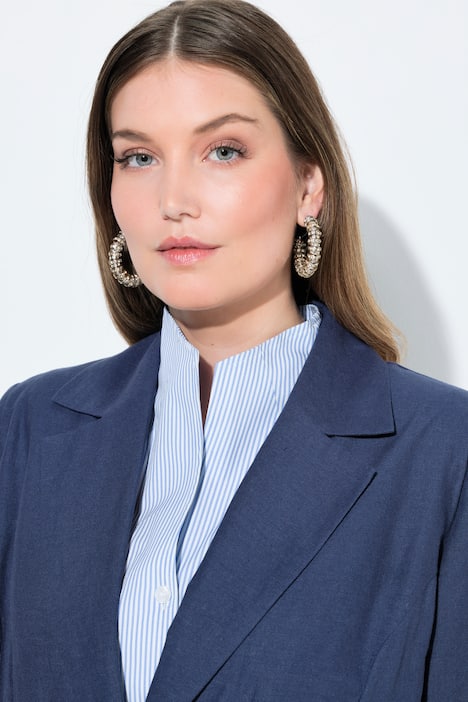 Botanical Embroidered Blazer