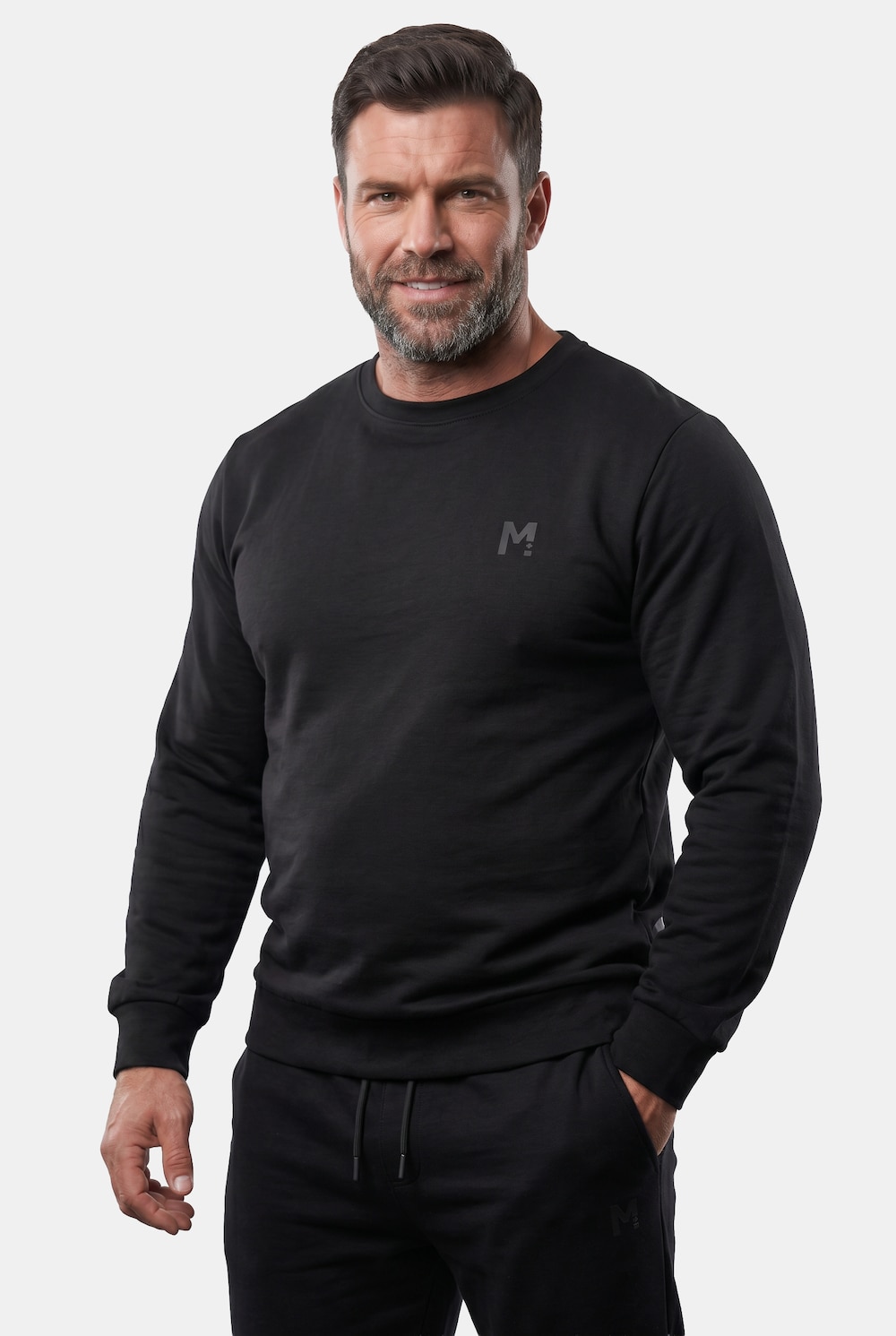 Sweatshirt, Basic, Rundhalsausschnitt, bis 8 XL