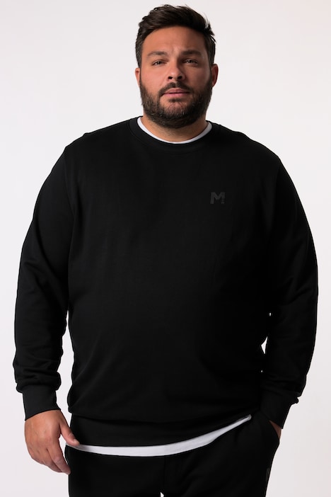 Men+ Sweatshirt, Basic, Rundhalsausschnitt, bis 8 XL