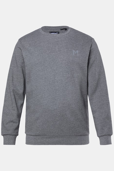 Men+ Sweatshirt, Basic, Rundhalsausschnitt, bis 8 XL
