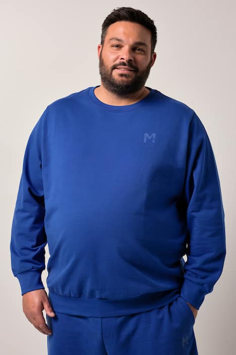 Men+ Sweatshirt, Basic, Rundhalsausschnitt, bis 8 XL
