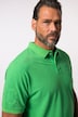 JP 1880 polo shirt, short sleeve, piqué, vintage look, badges, up to 8 XL