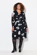 Polka Dot Layered Mesh Dress