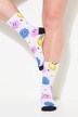 TRUYOU Strümpfe, Smiley Print