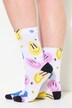 TRUYOU Strümpfe, Smiley Print