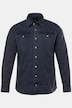 Chemise JP 1880, manches longues et col Kent, style routier vintage, coupe Modern Basic Fit - jusqu'au 8 