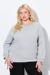 Sudadera, cintas ajustables laterales, cuello redondo, manga larga