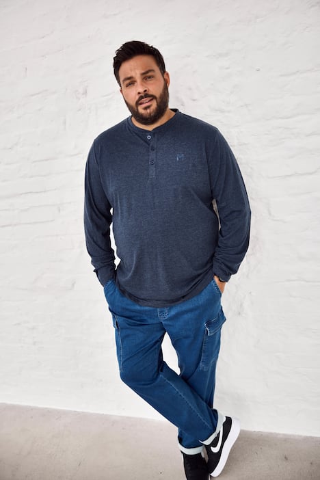Men+ Cargo-Jeans, Bauchfit, Regular Fit, 5-Pocket, bis 8 XL