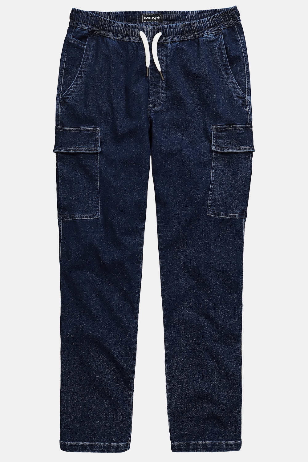 Stora storlekar Cargojeans, Her, blå, storlek: 3XL, Bomull, Men Plus