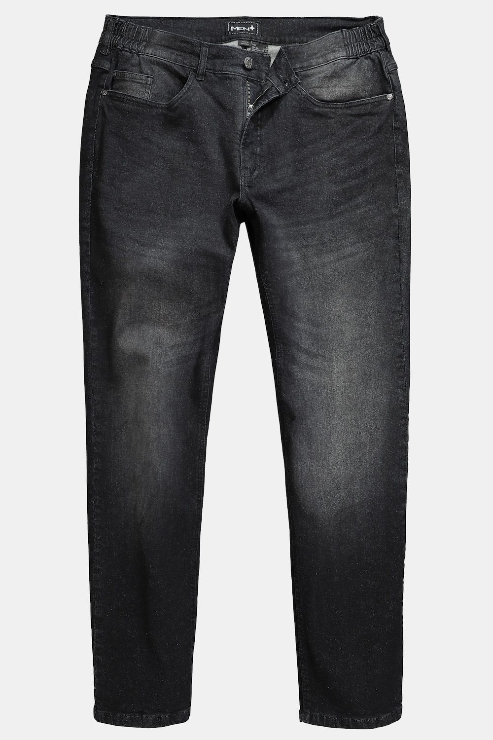 Men+ Jeans, denim, buikvriendelijk, regular fit, 5-pocket, tot maat 36/72