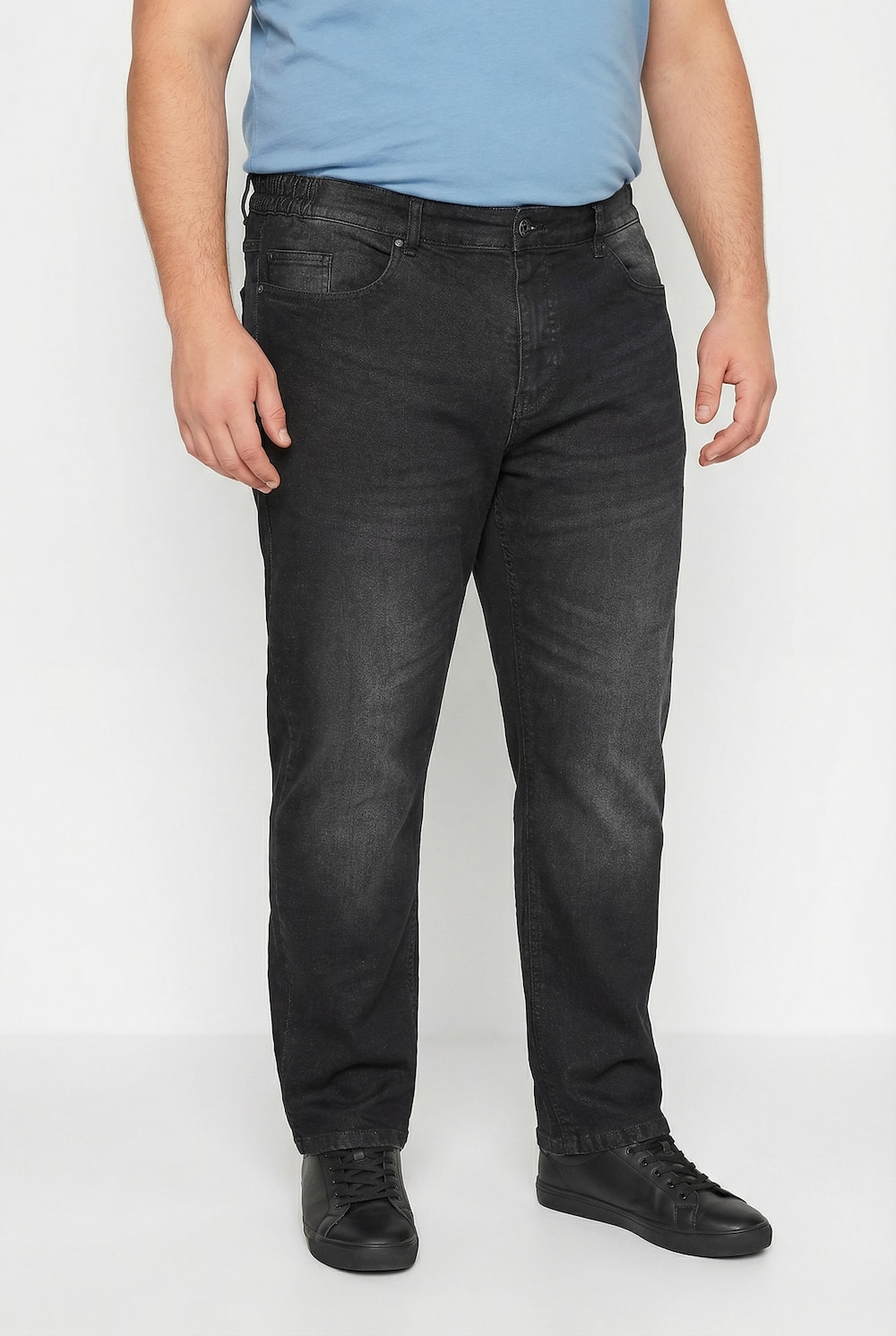 Men+ Jeans, Denim, Bauchfit, Regular Fit, 5-Pocket, bis Gr. 36/72
