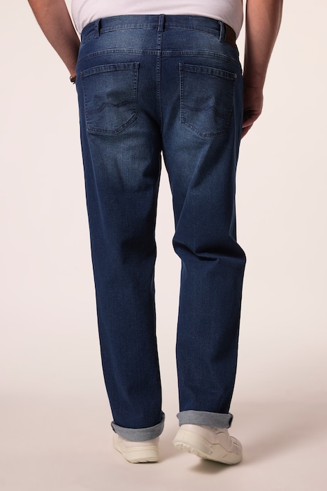 Men+ Jeans, denim, buikvriendelijk, regular fit, 5-pocket, tot maat 36/72