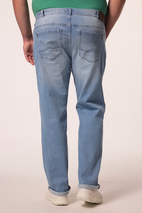 Men+ Jeans, denim, buikvriendelijk, regular fit, 5-pocket, tot maat 36/72