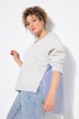 2-in-1-sweatshirt, V-hals, lange mouwen