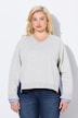 2-in-1-sweatshirt, V-hals, lange mouwen