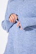 Strickjacke, Reißverschluss, Stehkragen, Langarm
