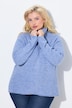 Strickjacke, Reißverschluss, Stehkragen, Langarm