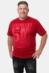 Men+ T-Shirt, Halbarm, Bauchfit, Brustprint, bis 8 XL