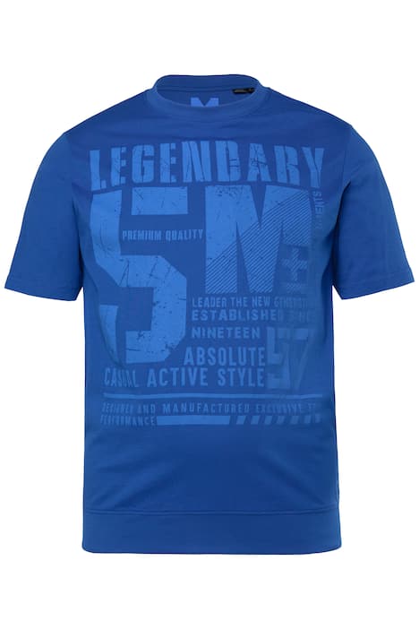 Pánské formující tričko,, krátké rukávy, Bauchfit, potisk na hrudi, do velikosti 8 XL