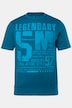 Men+ T-Shirt, Halbarm, Bauchfit, Brustprint, bis 8 XL
