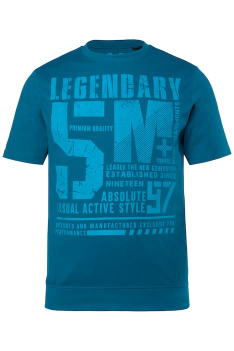 Pánské formující tričko,, krátké rukávy, Bauchfit, potisk na hrudi, do velikosti 8 XL