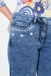 Culotte vaquero, Wide Legs, 5 bolsillos, Moon Wash
