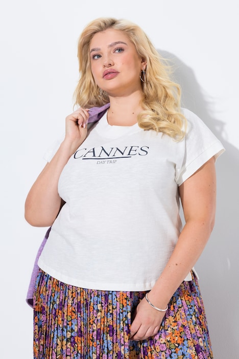 Cannes Lettering Short Sleeve Tee