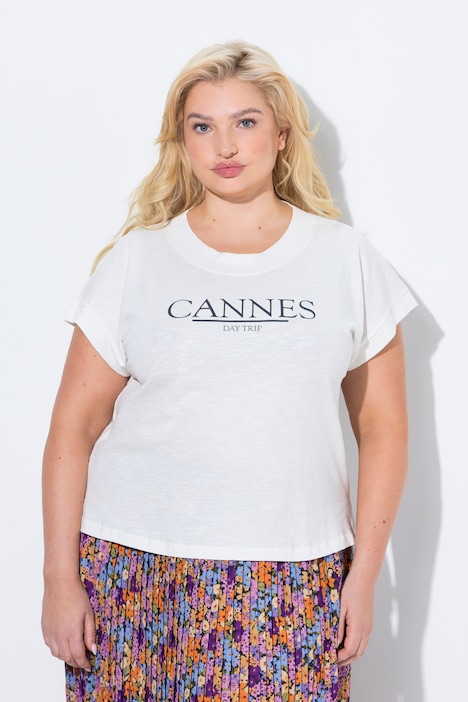 Cannes Lettering Short Sleeve Tee