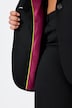 Blazer in straight & oversized and  colorful lining