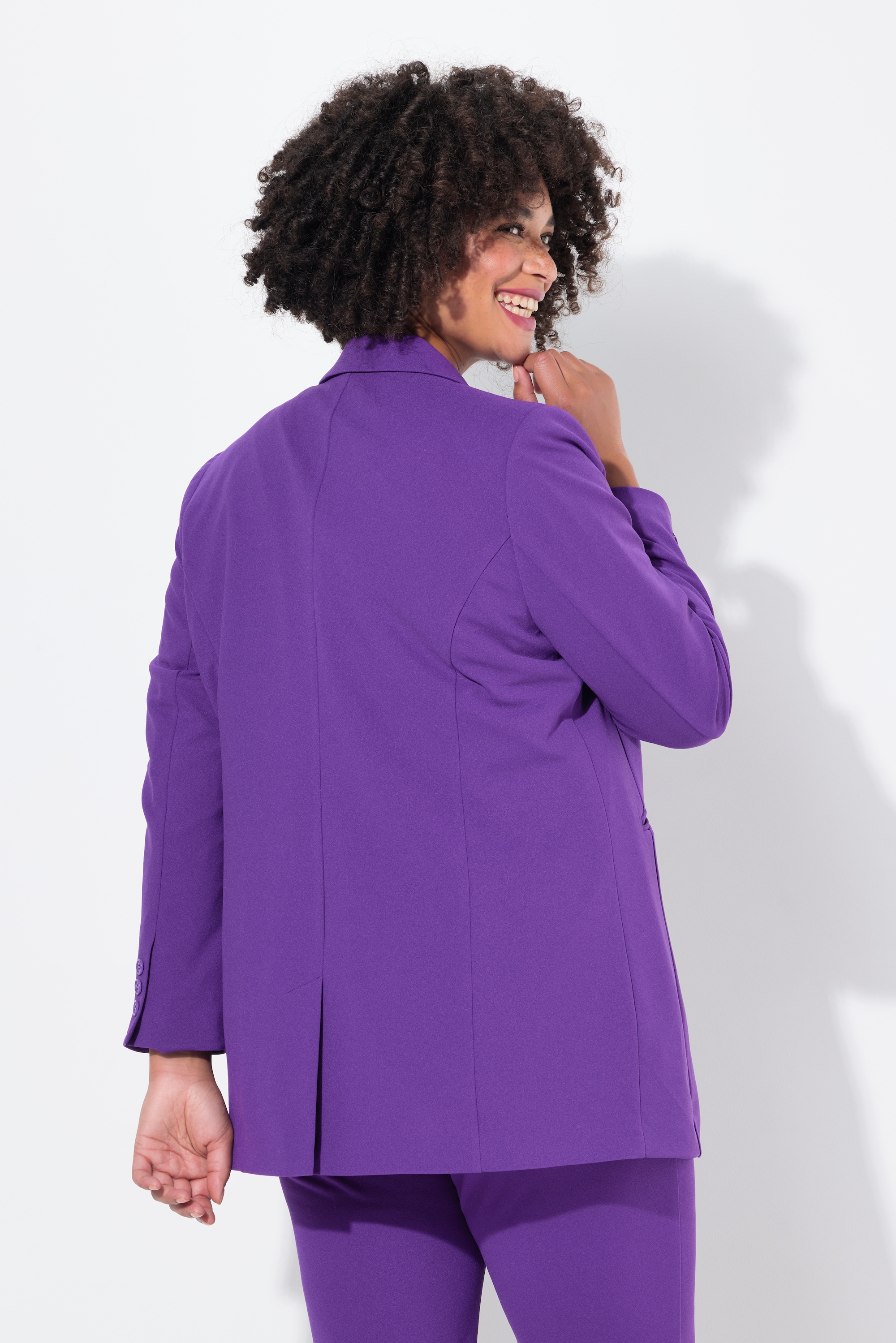 Angel of Style Damen große Größen Blazer Straight Loose fit