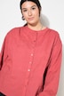 Bluse, oversize, struktureret kvalitet, lange ballonærmer