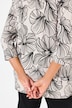 Shirt, Blüten, Tunika-Ausschnitt, 3/4-Arm