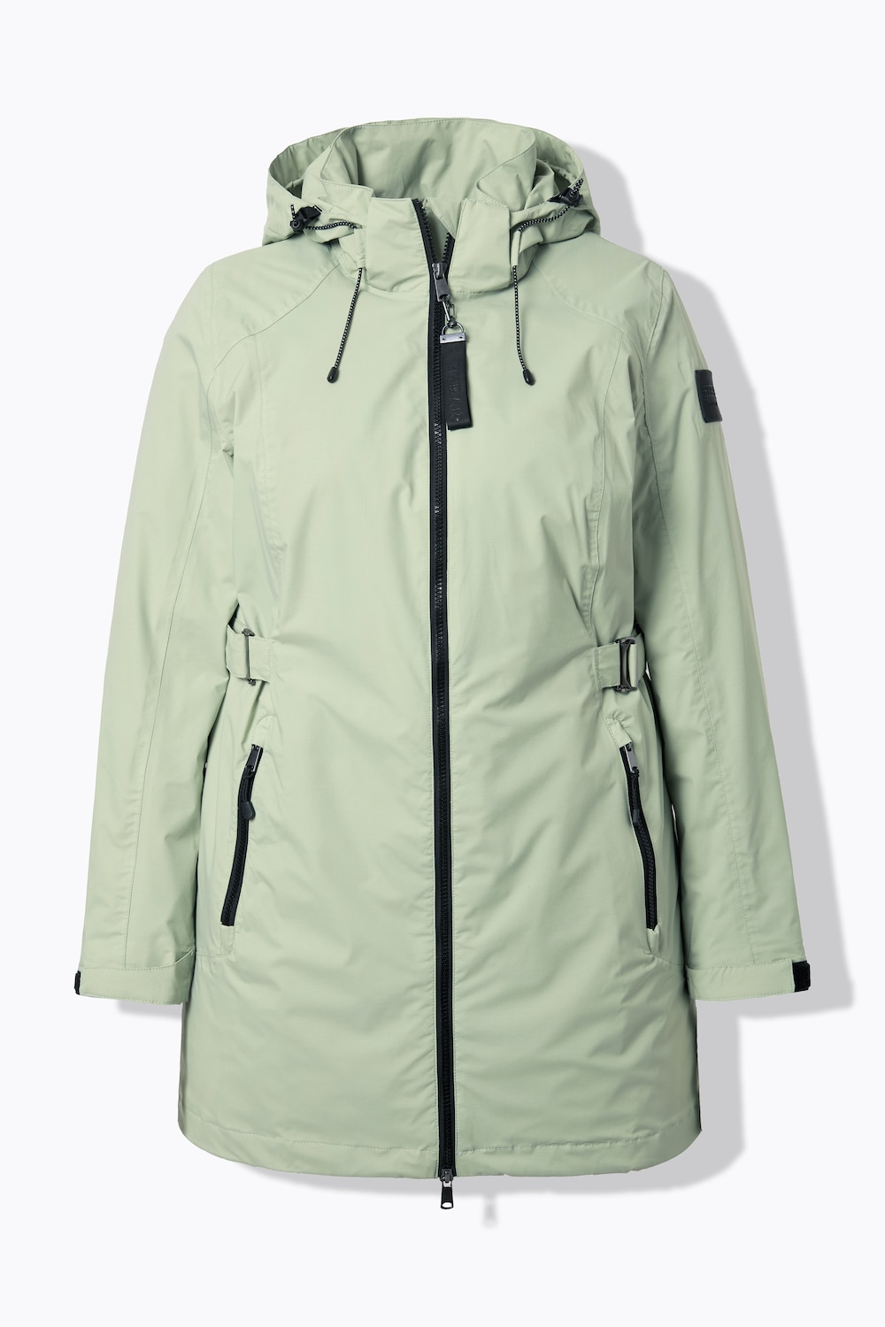 Stora storlekar HYPRAR Funktionsjacka, Dam, grön, storlek: 46/48, Polyester/Syntetfibrer, Ulla Popken