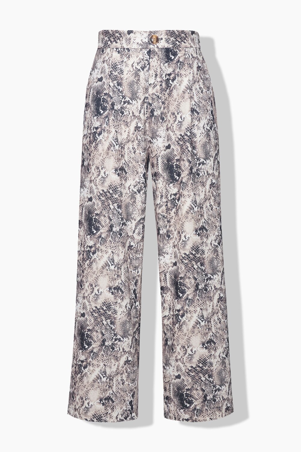 Stora storlekar Byxa, Dam, brun, storlek: 56, Polyester, Studio Untold