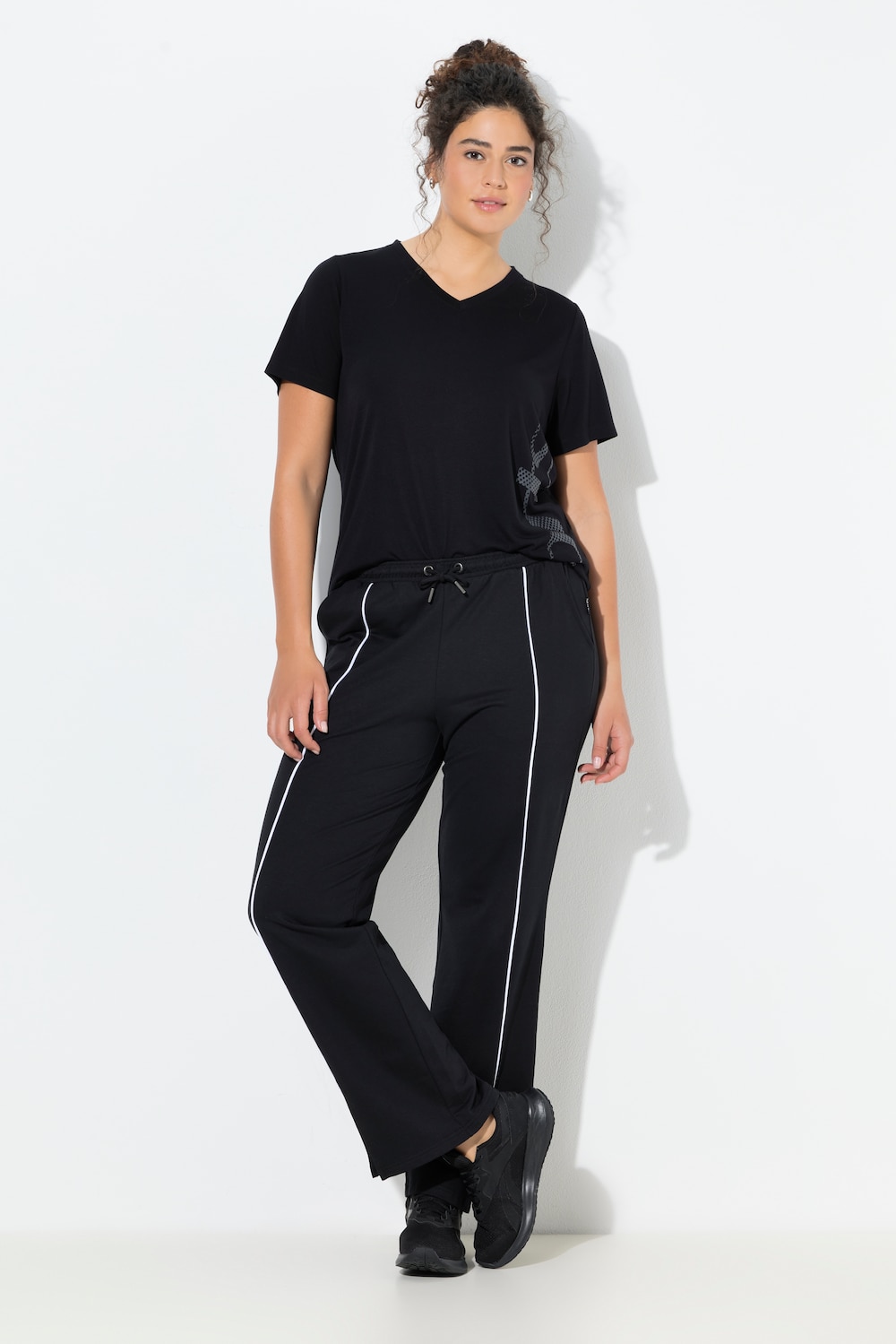 Jogginghose, Paspeln, gerades Bein, Elastikbund