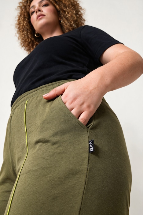 Jogginghose, Paspeln, gerades Bein, Elastikbund