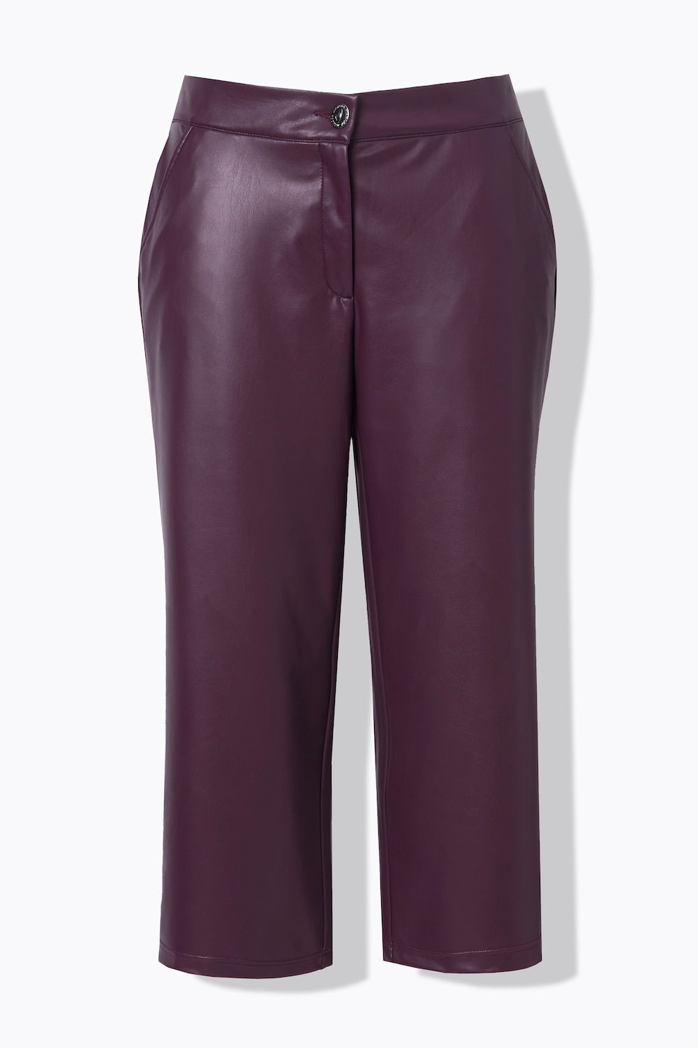 Stora storlekar Culottebyxa, Dam, lila, storlek: 54, Syntetfibrer/Polyester, Mia Moda