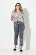 Loosefit jeans with floral embroidery and 5 pockets