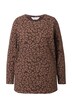 Tričko s dlouhými rukávy, leopardí potisk