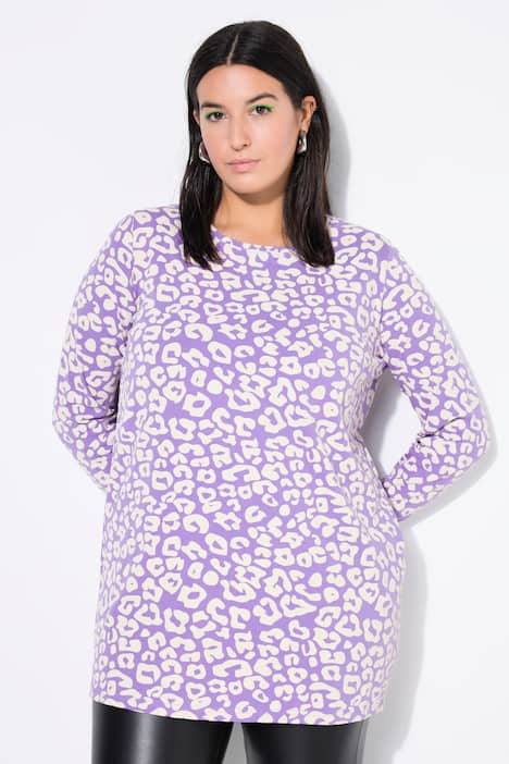 Longsleeve, luipaardprint
