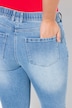 Jeans Sarah, Fransensaum, schmales Bein, knöchellang
