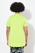 T-shirt, cut-out sterren van mesh, opstaande kraag