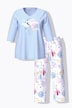 Pyjama, Ballons, V-Ausschnitt, 3/4-Arm