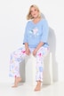 Pyjama, Ballons, V-Ausschnitt, 3/4-Arm