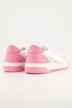Leder-Sneaker, Retro-Look, Wechselfußbett, Weite H